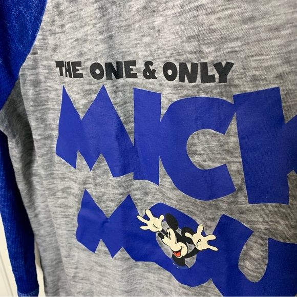 Disney Parks Thin Mickey Mouse Rugby Style Shirt - Picture 4 of 15